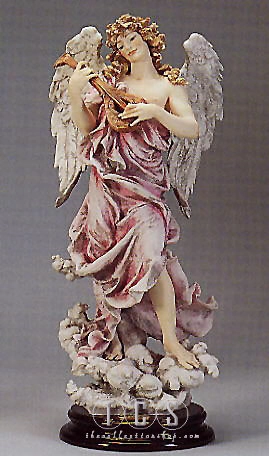 Giuseppe Armani Angel W/fluteRaphael Sculpture