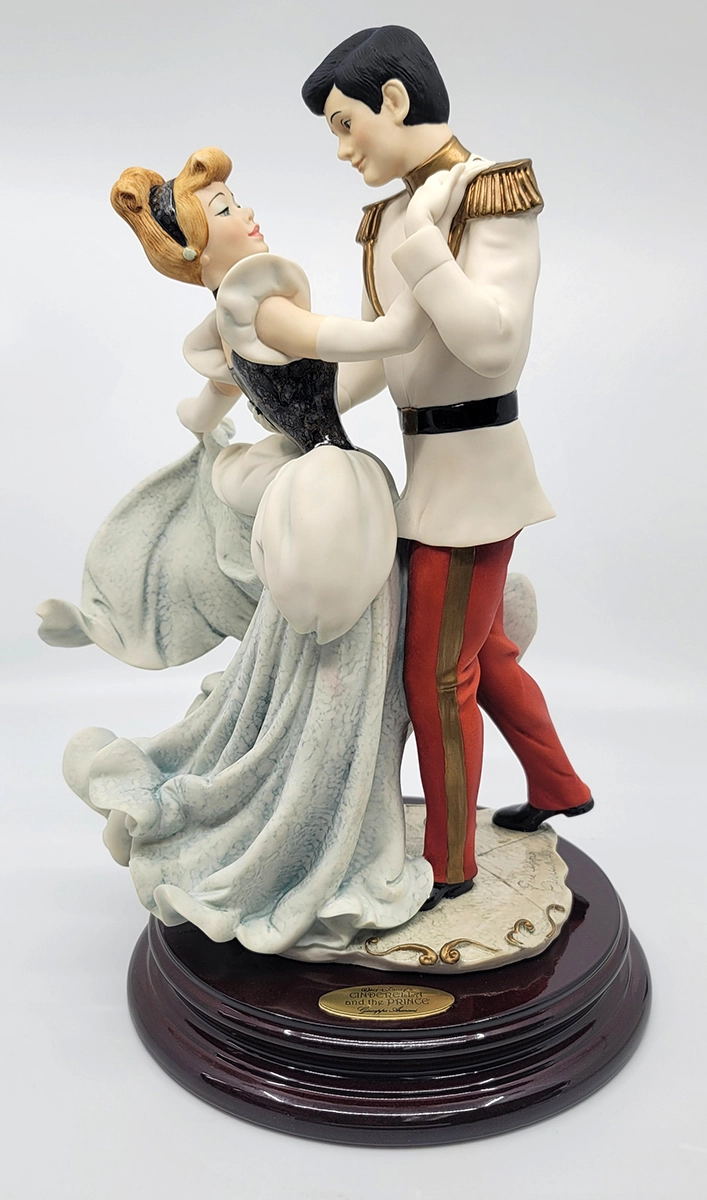 Giuseppe Armani Cinderella And Prince 1997 Disneyana Convention Artist Signed Sculpture