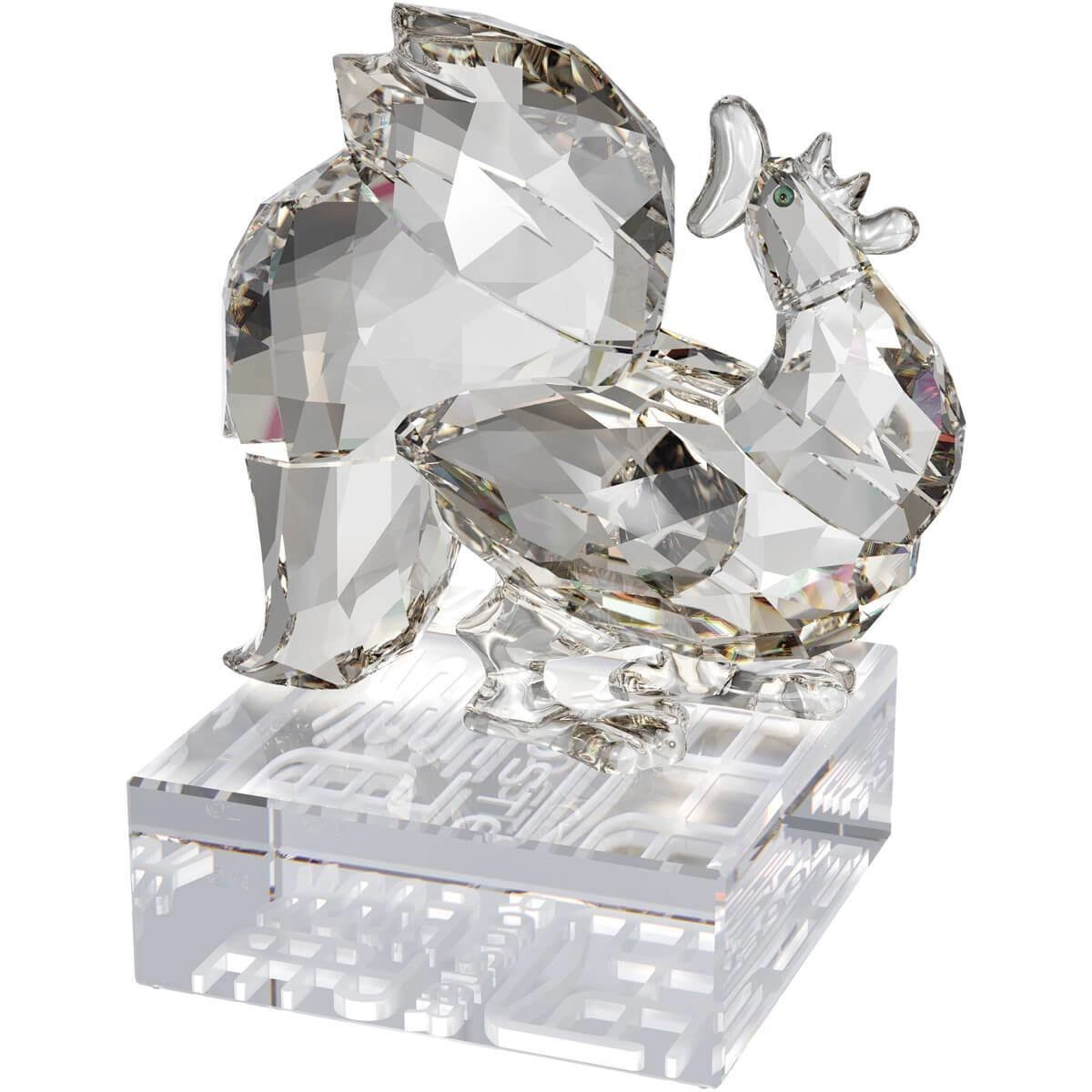 Swarovski Crystal Chinese Zodiac - Rooster-Clear Crystal
