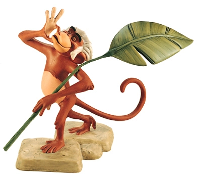 WDCC Disney Classics The Jungle Book Funky Monkey  Monkeying Around Porcelain Figurine