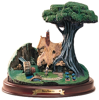 WDCC Disney Classics Sleeping Beauty The Woodcutter's Cottage Porcelain Figurine