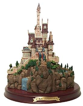 WDCC Disney Classics Beauty And The Beast Beast's Castle Porcelain Figurine