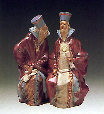 Lladro Magistrates 1974-81 Porcelain Figurine