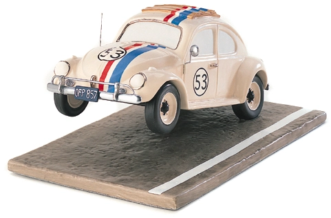 WDCC Disney Classics The Love Bug Herbie Raring To Race Porcelain Figurine
