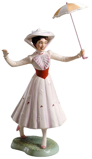 WDCC Disney Classics Mary Poppins Its A Jolly Holiday With Mary Porcelain Figurine