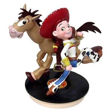 WDCC Disney Classics Toy Story 2 Jessie And Bullseye Yeee-Ha And Ride Like The Wind Porcelain Figurine