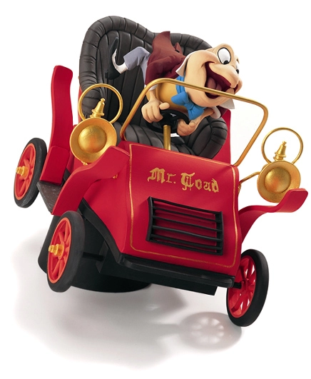 WDCC Disney Classics Mr Toad Wild Ride Porcelain Figurine