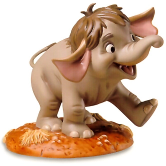 WDCC Disney Classics The Jungle Book Junior Hup 2-3-4 Porcelain Figurine