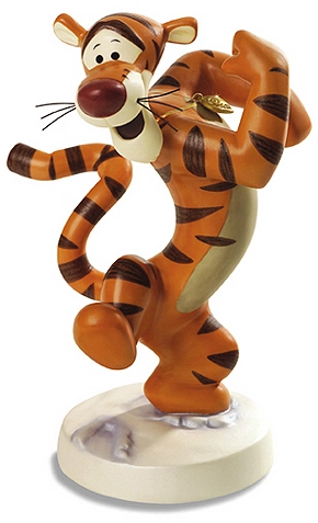 WDCC Disney Classics Winnie The Pooh Tigger Bounciful Buddy Porcelain Figurine