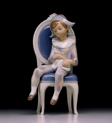 Lladro Young Harlequin 1972-99 Porcelain Figurine