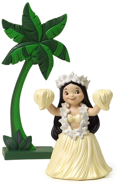 WDCC Disney Classics It's A Small World Tahiti Maera Welcome Porcelain Figurine