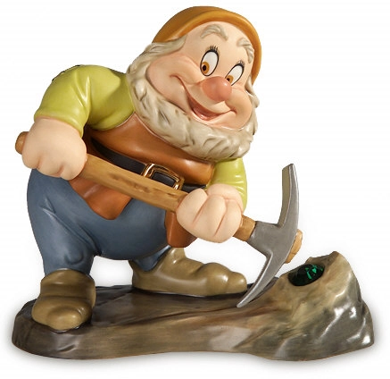 WDCC Disney Classics Snow White Happy Dig Dig Dig Porcelain Figurine
