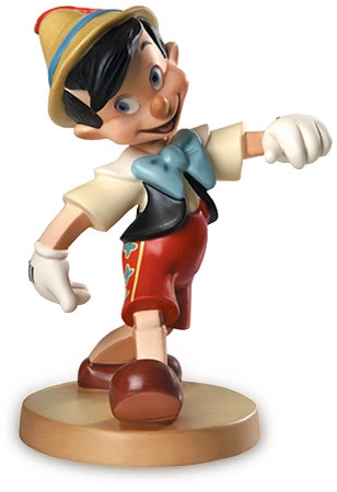 WDCC Disney Classics Pinocchio Lookout World Porcelain Figurine