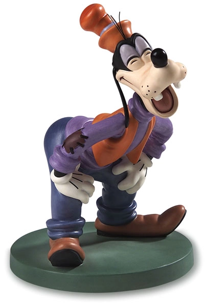 WDCC Disney Classics Goofy A Real Knee Slapper Porcelain Figurine