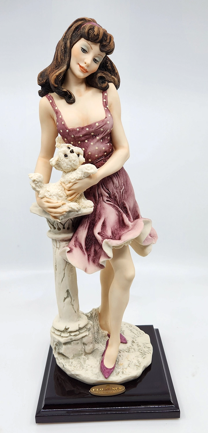 Giuseppe Armani Puppy Love Sculpture
