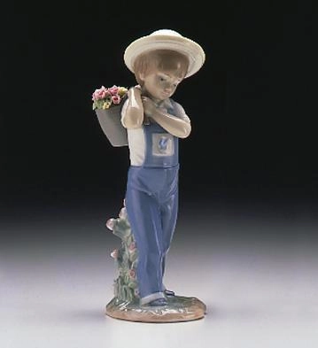 Lladro Flower Harvest 1974-98 Porcelain Figurine