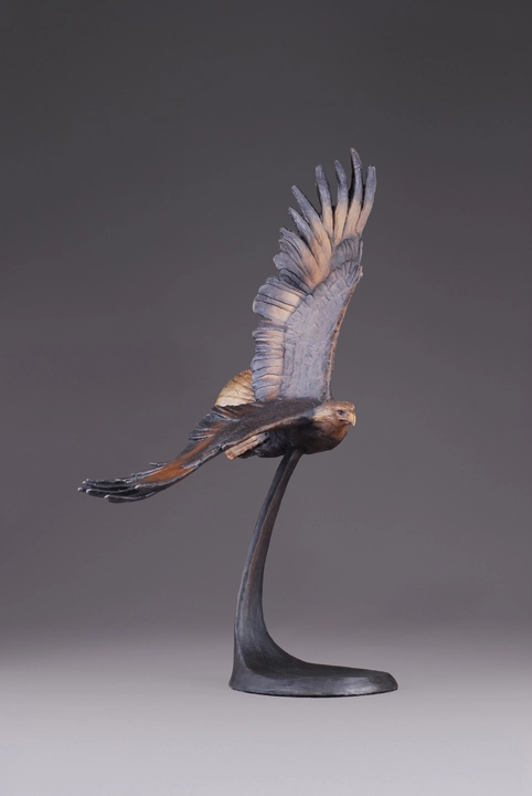 Mark Hopkins Wings of Freedom (Classic Patina) Bronze Sculpture