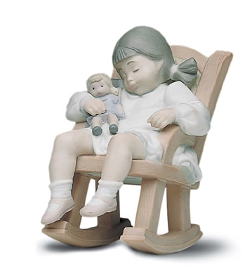 Lladro Naptime 1987-03 Porcelain Figurine