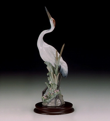 Lladro Dancing Crane 1989-98 Porcelain Figurine