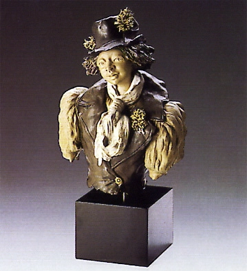 Lladro Boy At Fair Goyesca Porcelain Figurine