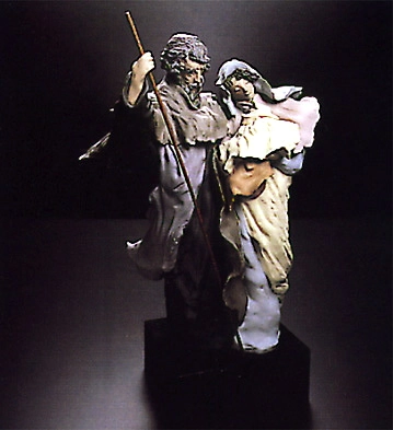 Lladro Nativity Goyesca Porcelain Figurine