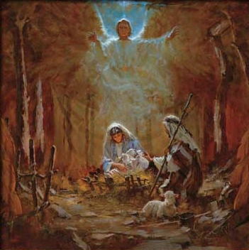 Brian Jekel The Nativity Unframed Canvas (stretched) 