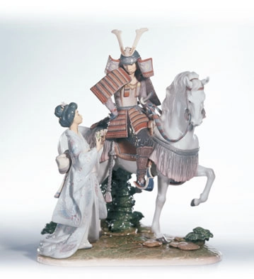 Lladro Farewell To The Samurai Le2500 1994-10 Porcelain Figurine