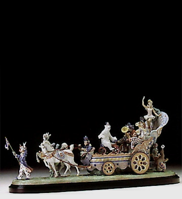 Lladro Circus Fanfare Le1500  1994-97 Porcelain Figurine