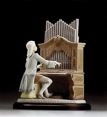 Lladro Young Bach 1994-95 Porcelain Figurine