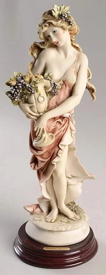 Giuseppe Armani Autumn-Lady W/amphora Sculpture