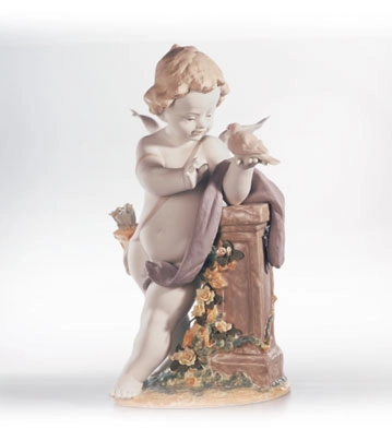 Lladro Eros Le1000 2000-2002 Porcelain Figurine
