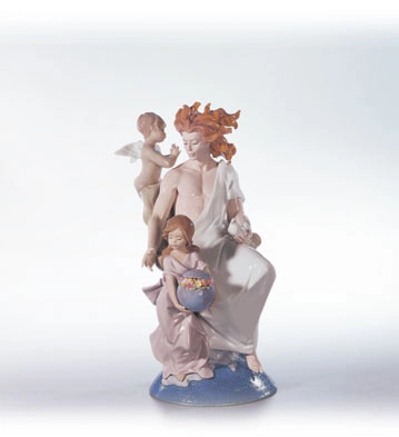 Lladro Father Sun (500) Porcelain Figurine