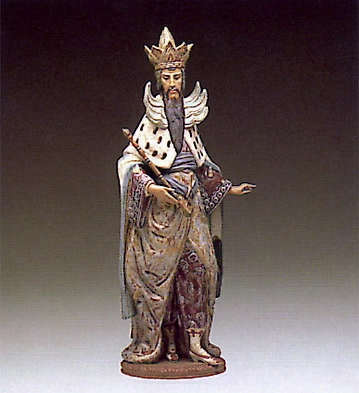 Lladro Mystical Joseph 1984-88 Porcelain Figurine