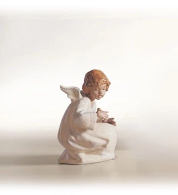 Lladro Seaside Angel Porcelain Figurine