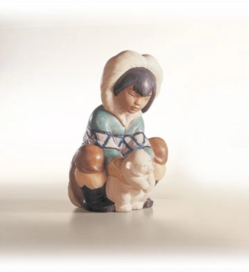 Lladro Poor Little Bear Porcelain Figurine