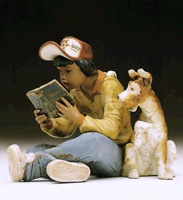 Lladro Learning Toguether 1993-97 Porcelain Figurine