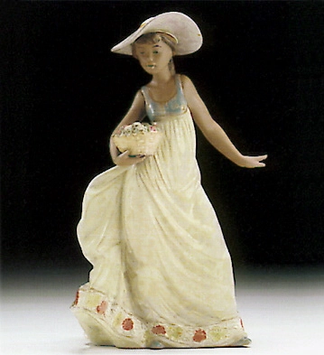 Lladro Carefree 1994-99 Porcelain Figurine