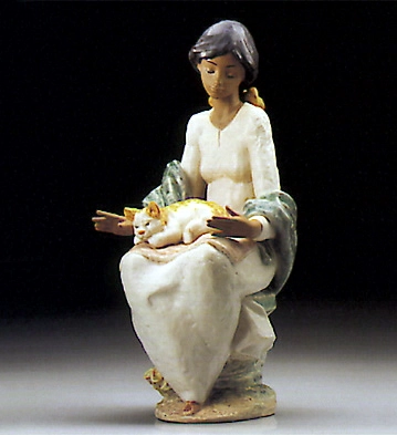 Lladro Peaceful Rest 1995-99 Porcelain Figurine