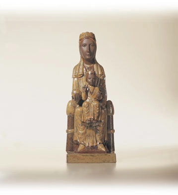 Lladro Virgin Of Montserat 1996-03 Porcelain Figurine
