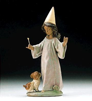 Lladro Under My Spell 1996-99 Porcelain Figurine