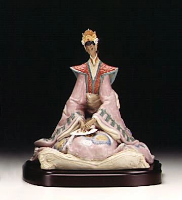 Lladro Empress (coloured) 1998-2000 Porcelain Figurine