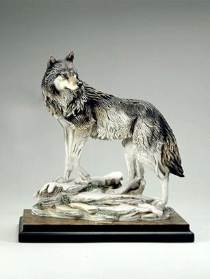 Giuseppe Armani Lone Wolf Sculpture