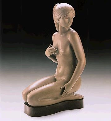Lladro The Nymph Le250 1987-95 Porcelain Figurine