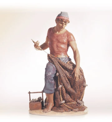 Lladro Man Of The Sea Le1000 1997-03 Porcelain Figurine