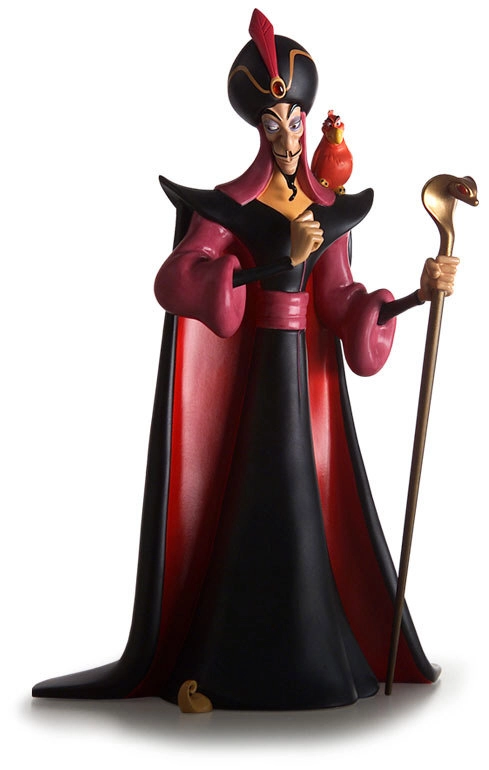 WDCC Disney Classics Aladdin Jafar And Lago Villainos Vizier Porcelain Figurine