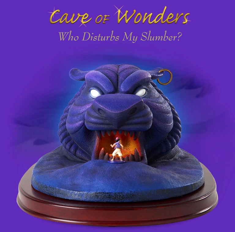 WDCC Disney Classics Aladdin Cave Of Wonders Who Disturbs My Slumber Porcelain Figurine