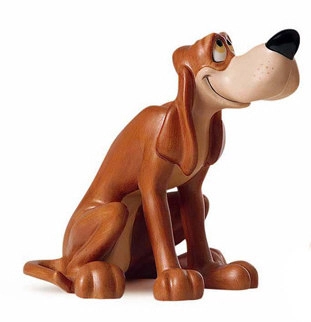 WDCC Disney Classics Cinderella Bruno Canine Confidante Porcelain Figurine