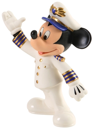 WDCC Disney Classics Mickey Mouse Set Sail for Fun Disney Cruise Line Exclusive Porcelain Figurine