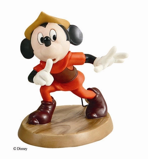 WDCC Disney Classics Mickey And The Beanstalk Mickey Mouse Shhh Porcelain Figurine