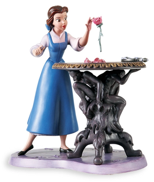 WDCC Disney Classics Beauty And The Beast Belle Forbidden Discovery Porcelain Figurine